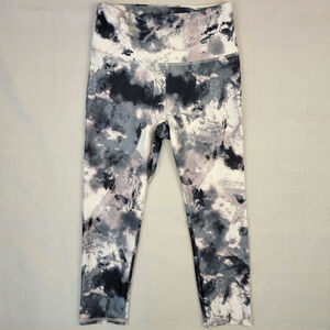 Balance Collection High Rise Super Soft Watercolor Print Capri